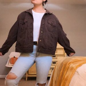 Brown Denim Jacket
